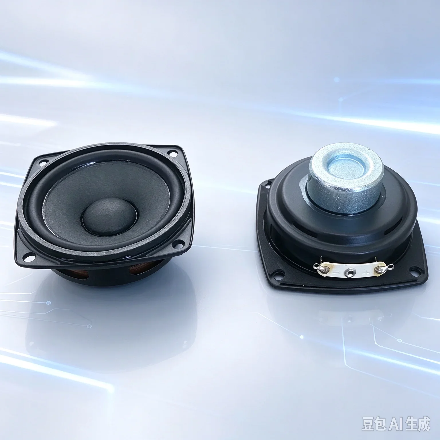 2PCS For Harman 2 Inch Full Range Speaker, For JBL High Mid Low Speaker, High-End Neodymium Magnet Bluetooth Speaker DIY