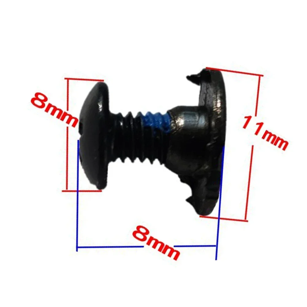 Parafusos de fixação parafusos de alta qualidade m4 rosca reparação rápida rolo parafuso parafusos patins 50x preto nova marca fivela