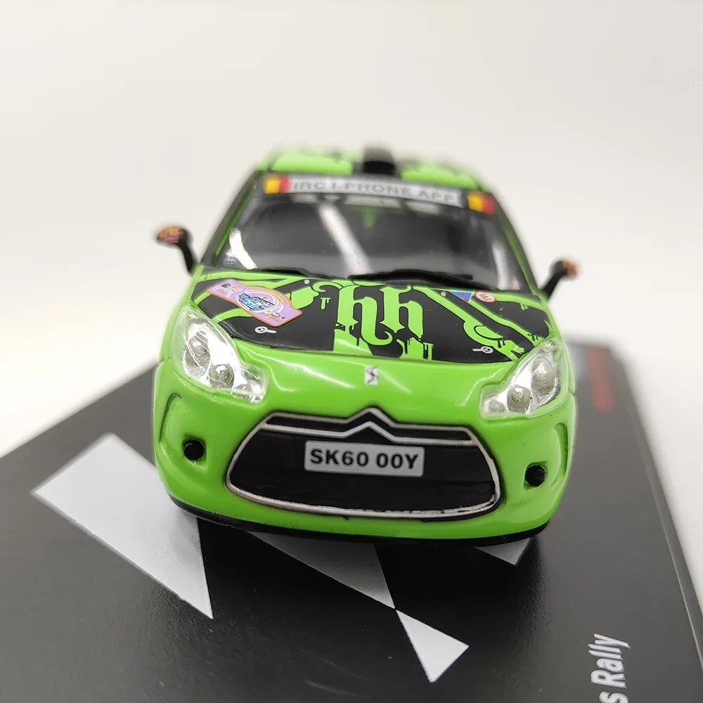 Diecast Ixo 1:43 Bilancia Citroen DS3 R3T Rally Auto In Lega Modello di Auto Da Collezione Giocattolo Regalo Souvenir Display Ornamento