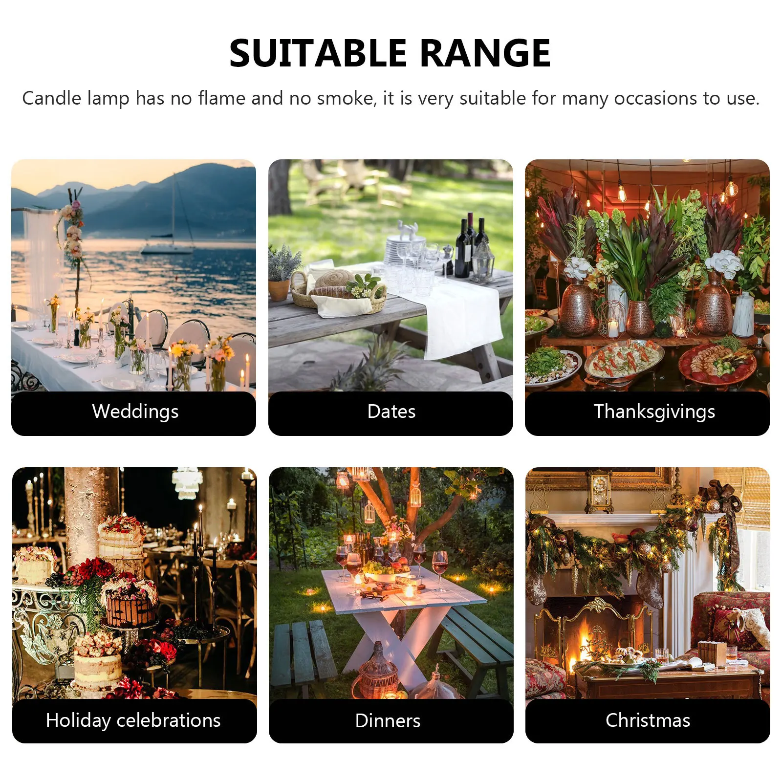 

Changing Led Lights Flameless Flicker Fake Candles For Christmas Wedding Party Outdoor Indoor Decorative Lighting