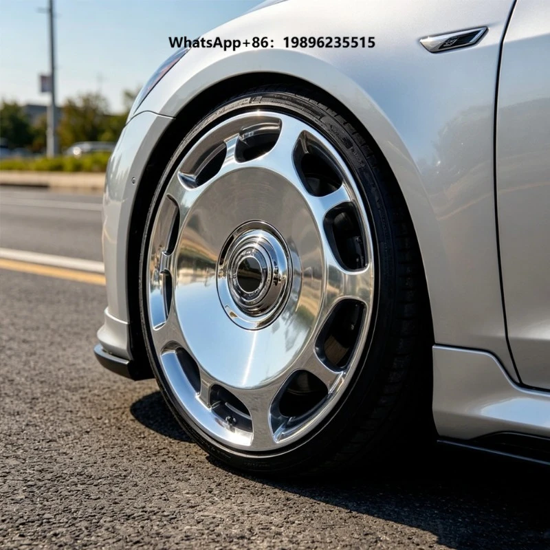 19inch 8.5j ET 38mm 5*114.3 67 in Stock Fine Polishing and Brushed Aluminium Alloy Forged Wheels Rims