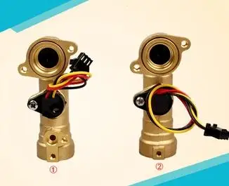 

Gas water heater Hall flow sensor