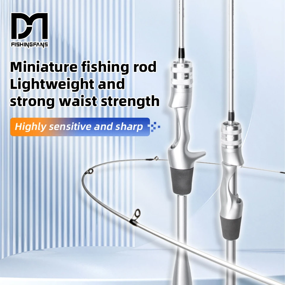 FISHINGFANS ULTRALIGHT High Carbon Lure Fishing Rod Spinning