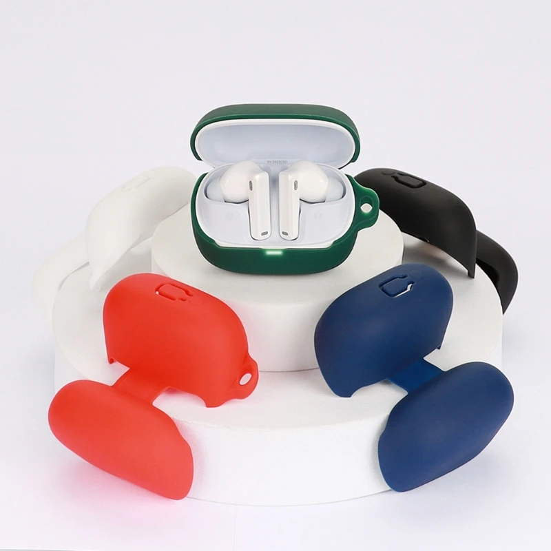 Compatible For Baseus Bowie M2s Earphone Cover-Shell Shockproof Anti-scratch Soft Sleeve Washable Housing Dustproof Case