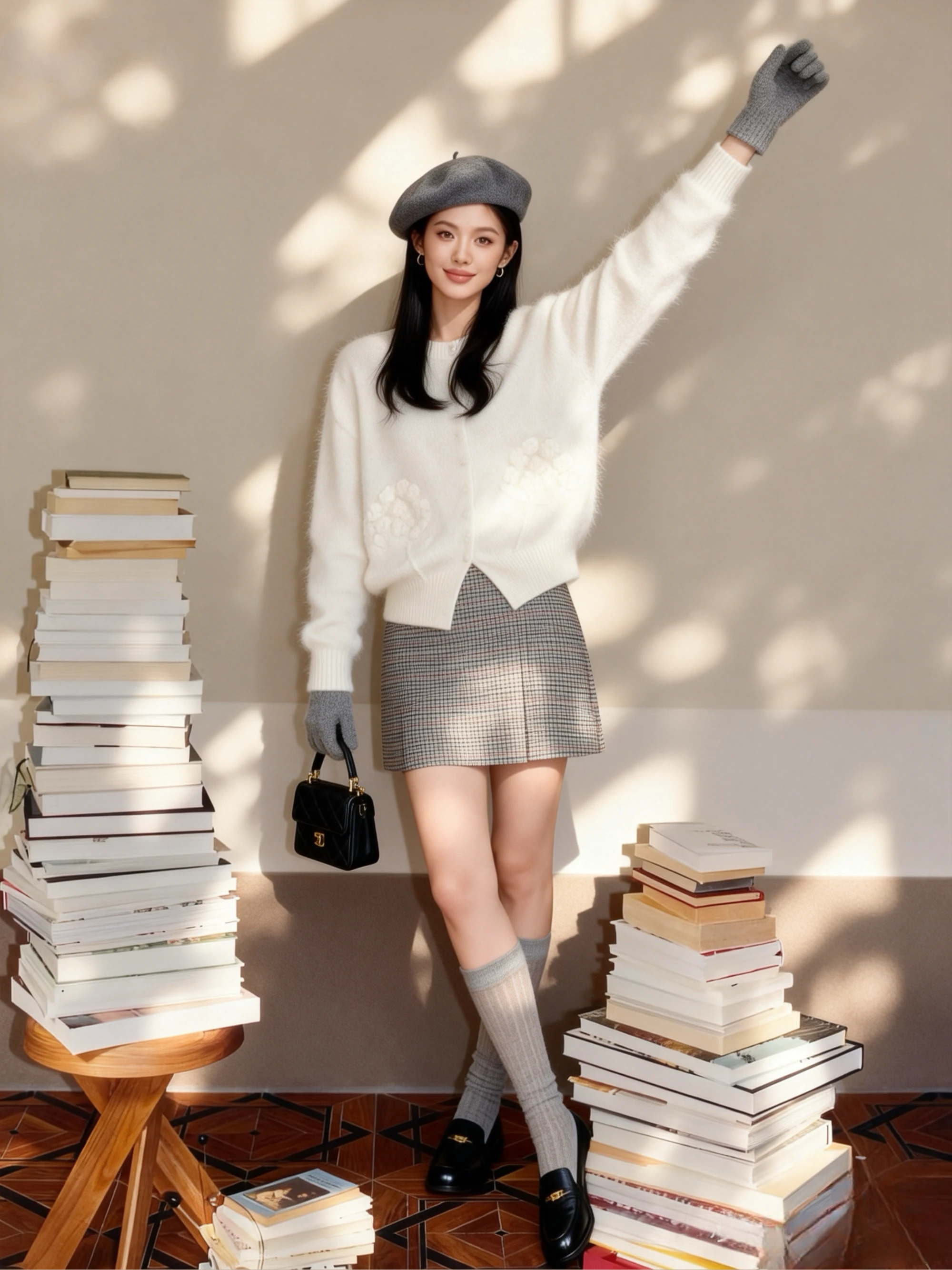 Lu Knitted Woolen C… - image