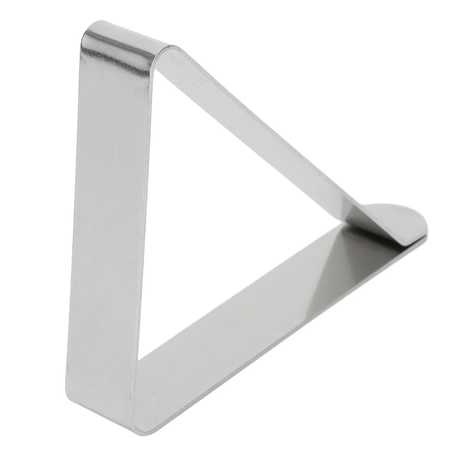 8pcs Tablecloth Cover Clips Holder Trapezoidal/triangle Tools For Party Picnic Wedding Tableware Stainless Steel Cloth Clips