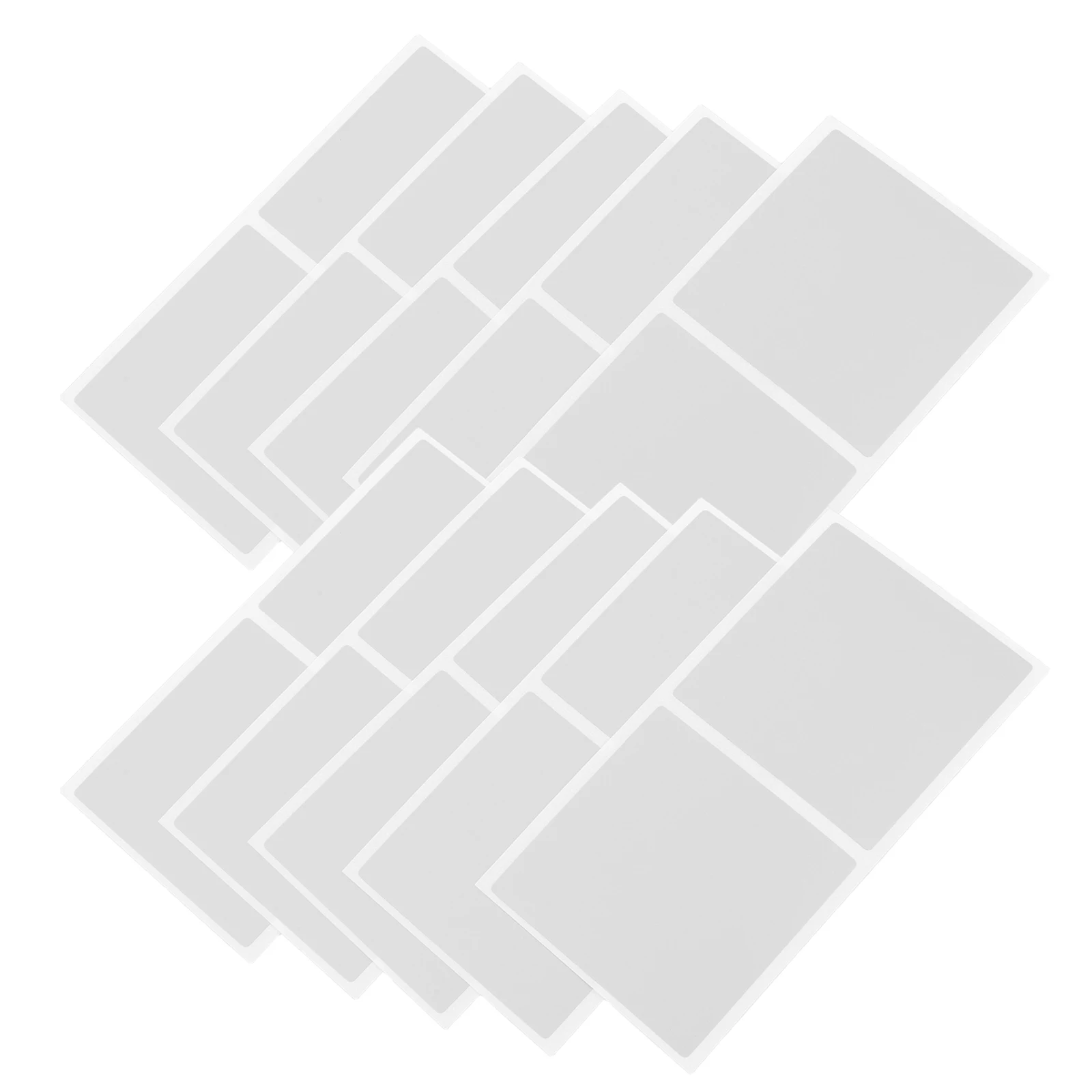 

25 Sheets Scratch Card Stickers Games off Diy Labels Glitter Paper Make Your Own