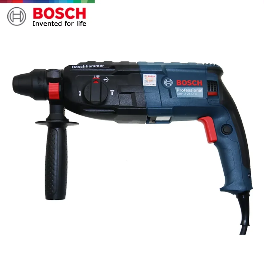 Bosch elektrische hamer, elektrische slag- en klopboormachine, lichtgewicht gereedschapskist voor twee doeleinden