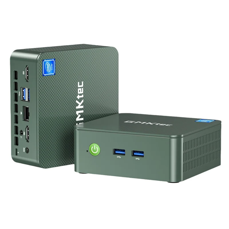 Gmktec G3 Plus N150 Mini PC 4-Core 4-Threads DDR4 Nvme SSD WIFI6 BT5.2 Wins11pro Mini PC Büro Gamer Computer 8 + 256G