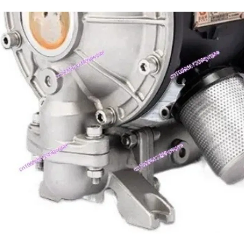 BFQ-25PTFF Pneumatic Diaphragm Pump - 1 Inch, Stainless Steel, Acid/Alkali Resistant, Chemical Water Pump for Industrial Use