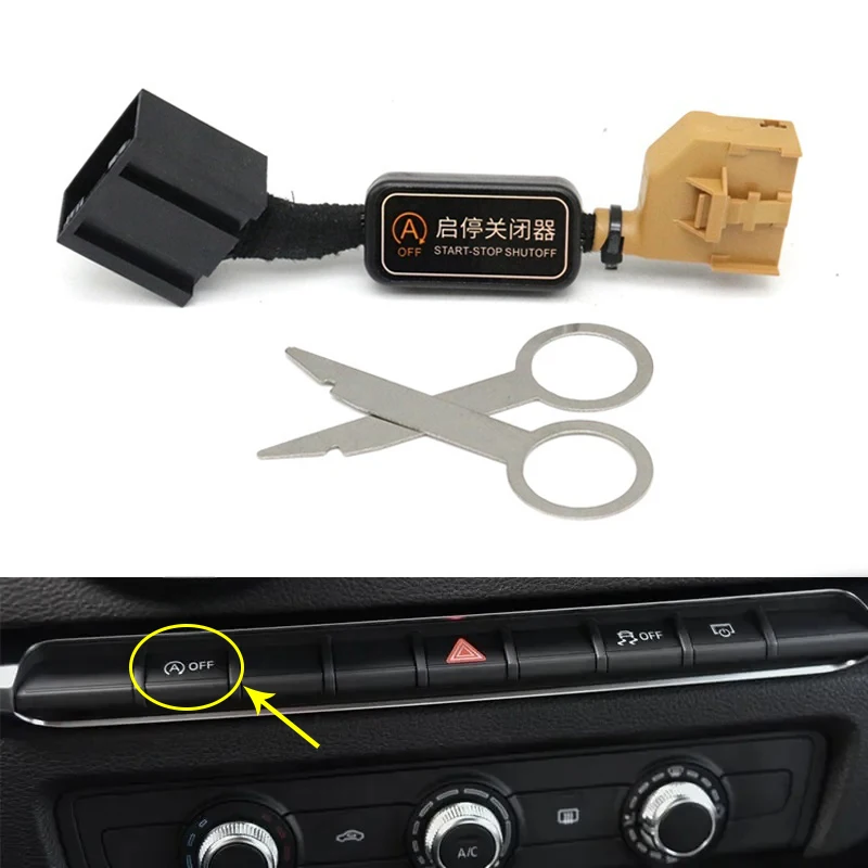 

Car Automatic Start Stop Eliminator A-Off Disabler Sensor Canceller Cable Plug For Audi A3 S3 RS3 8V 2013-2020