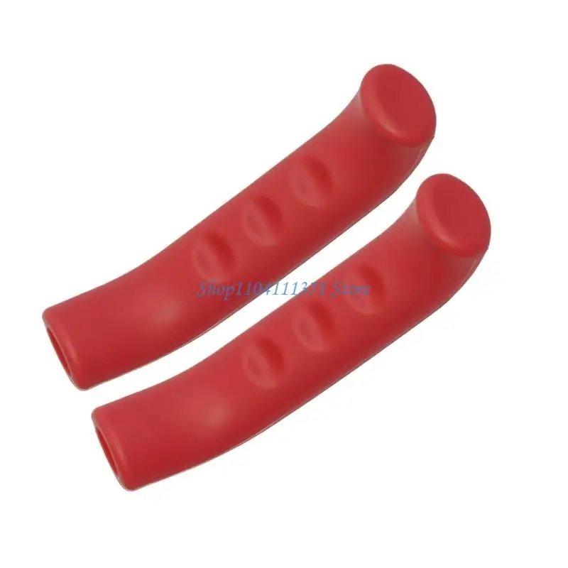 P9FC Bicycles Gear Shifts Brake Lever Brackets Cover Road Bike Shifter Protective Hoods Silicone Sleeves Easy to Install