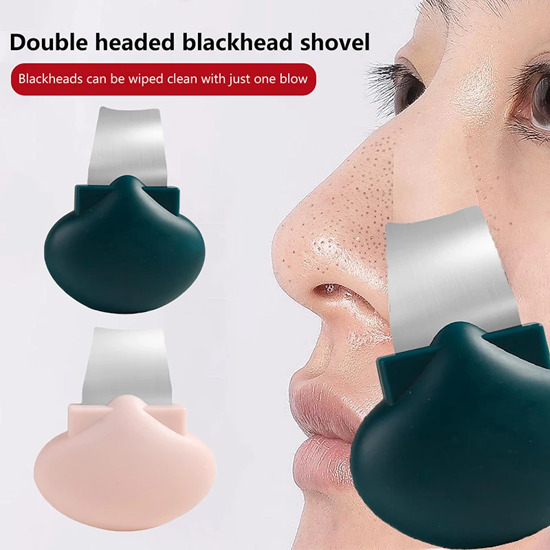 Facial Skin Scrubber Spatel Peeling Diepe Reiniging Tool Comedondrukker Porie Schoner Spatel Huidverzorging Tool