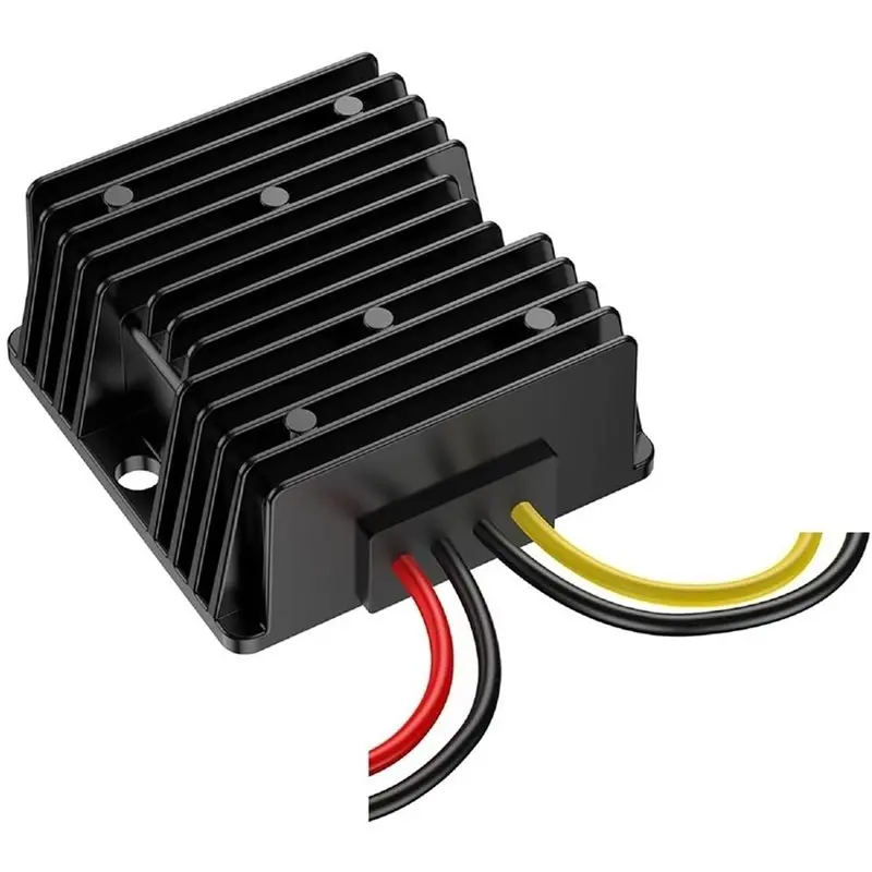 Y39A-24V To 12V DC DC Converter 20A Step Down Voltage Regulator IP68 Waterproof Power Supply For Golf Cart Bus Truck LED