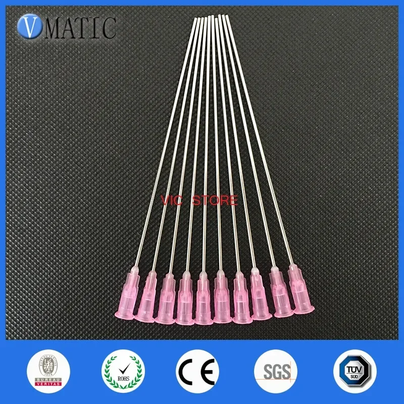 Free Shipping Quality 18G Blunt Tip Needle 10cm Long Liquid Dispenser Adhesive Glue 100mm Length Dispensing Needles