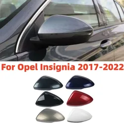 Car Rearview Mirror Cover Decorative Accessories For Opel Insignia 2017 2018 2019 2020 2021 2022
