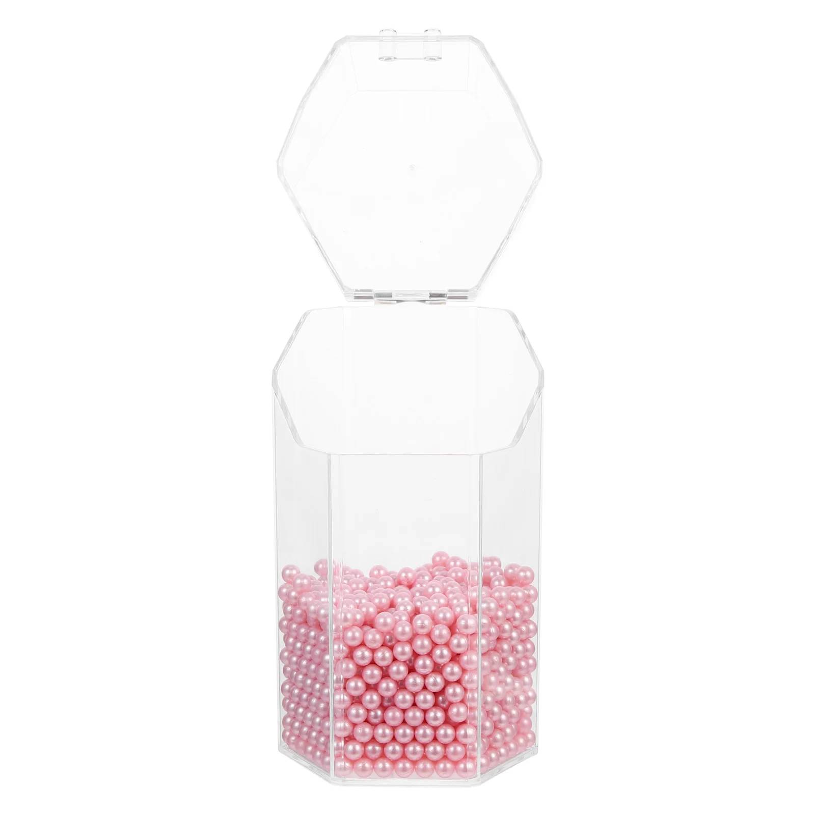 

Makeup Brush Storage Box Transparent Material Organizer Holder Bucket Tools Cup Desk Organizer Container