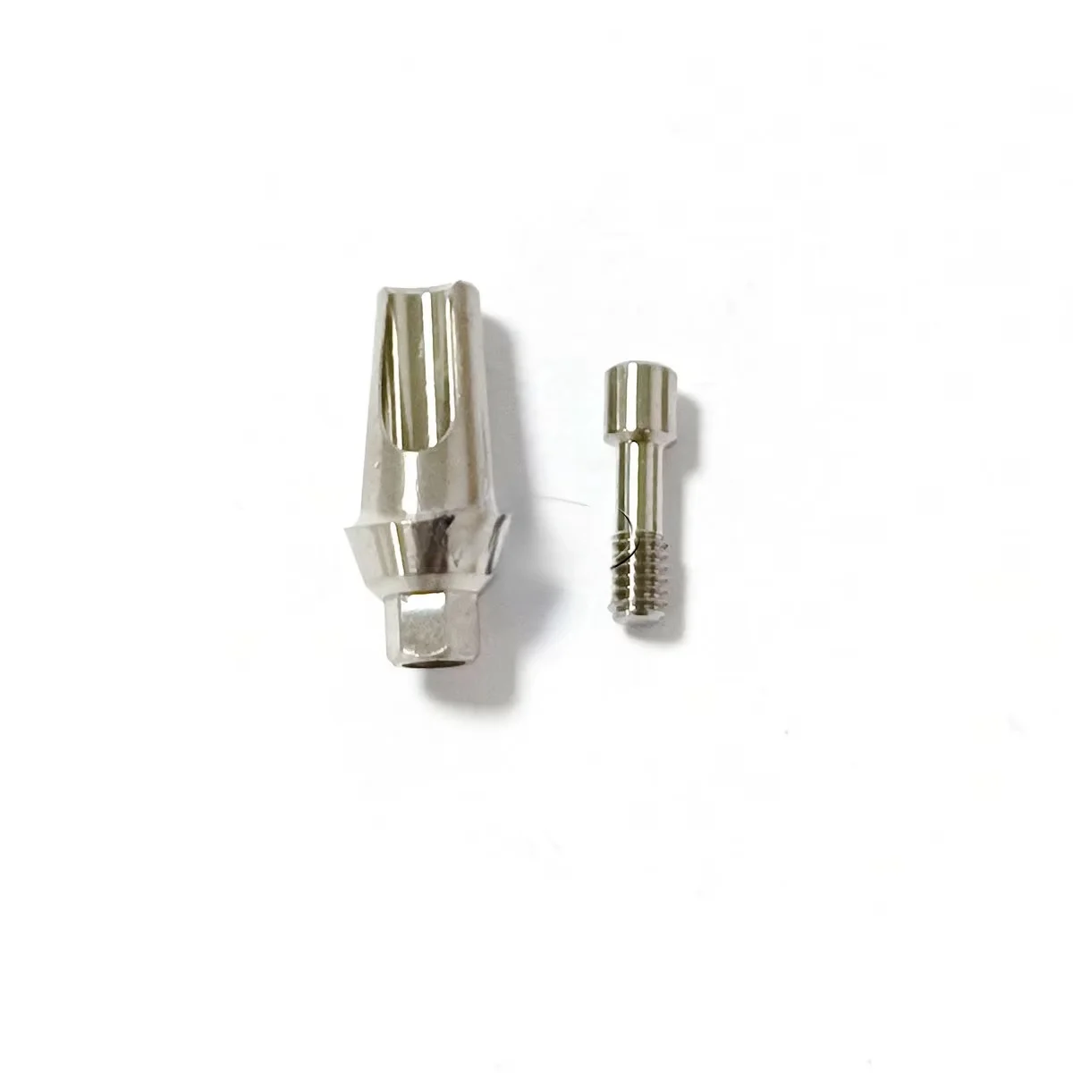 6pcs Anatomic Angled cemented abutment 10 degree 15 degree angled abutment for MIS Seven platform Narrow Standard and Wide