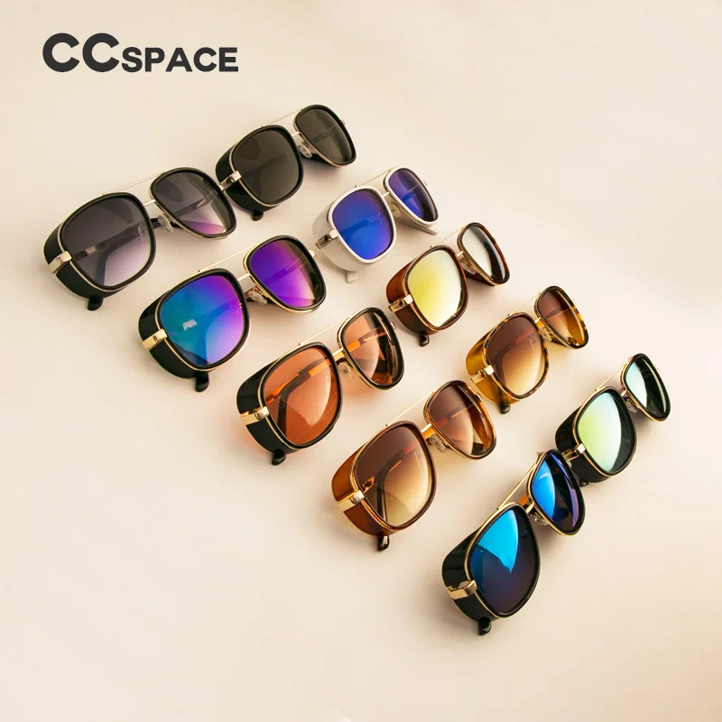 Fashion Male Sunglasses Retro Vintage Eyewear 2024 Steampunk Sun Glasses  SU079