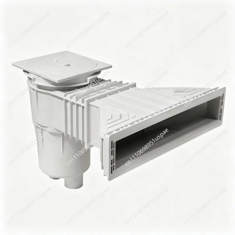 Surface swimming pool slag skimmer wide mouth leaf impurity collector swimming pool water treatment equipment