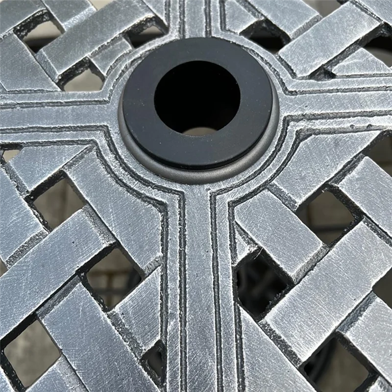 

FO-4Pieces Patio Table Umbrella Hole Ring Umbrella Cone Umbrella Stabilizer Sleeve For 2 To 2.5 Inch Patio Table Hole