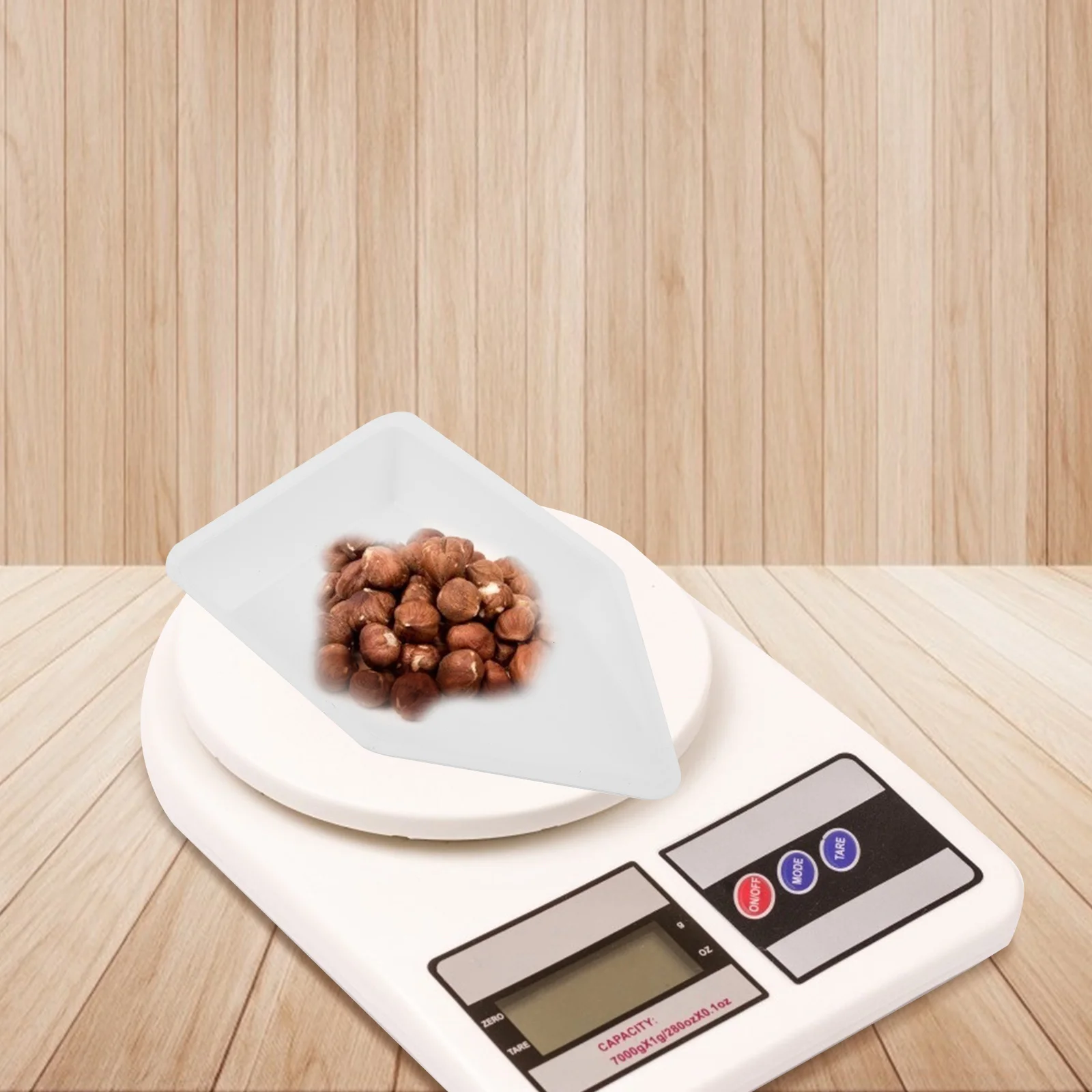 

10pcs Plastic Weighing Boat Disposable Lab Tray Food Safe Biologically Inert Anti Static Non Stick Accurate Measurement Liquid