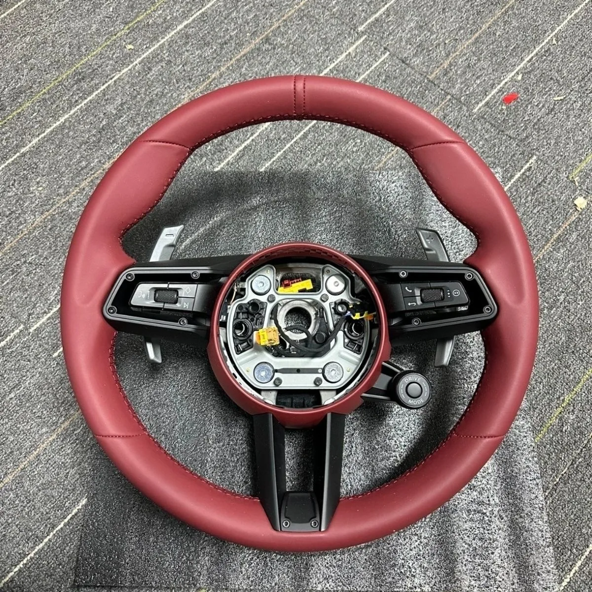 Custom Alcantara Carbon Fiber Steering Wheel Fit for Porsche 911.2 971 959 718 Macan Panamera Cayman Racing Wheel Convertible