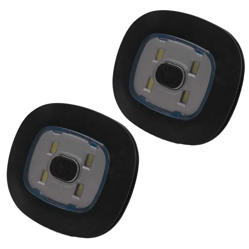 B03C-2Pcs USB Rechargeable Light For LED Beanie Hat,Replaceable Headlamp Cap DIY Hat Light For Men And Women