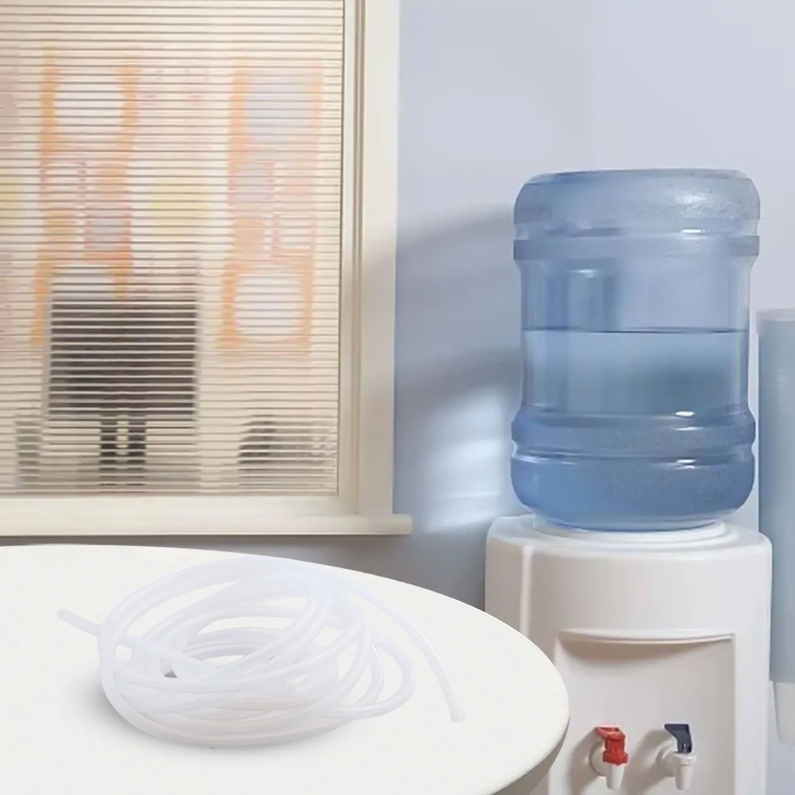 

Transparent Silicone Tube 5 Meters Flexible Hose for Beverage Food and Garden Applications with Heat and Pressure Resistance