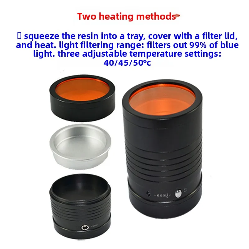 Dental Resin Heater Composite Resin Heating Device for Aesthetic Restoration Anesthetic Syringe Dental Tool