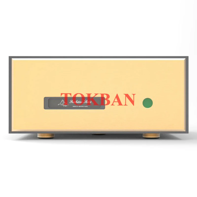 Tokban Audio 445*191*434mm FM711 MK2 Aluminium Power Amplifier Chassis Enclosure DIy Amplifier Audio Case Shell