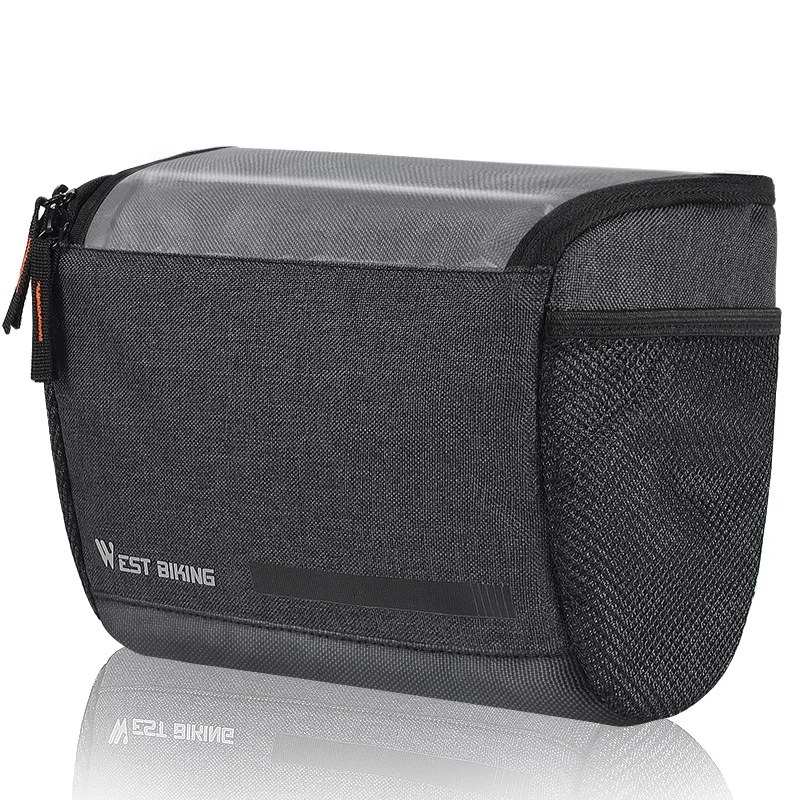 AliExpress West Biking WEST BIKING 4.5L Bike Front Bag Touch Screen Phone Handlebar Bag Insulated Bicycle Cooler Bag MTB Road Cycling Accessories