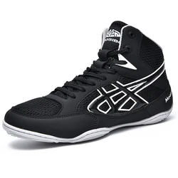 Men Wrestling Shoes Professional Outdoor Brand Training Boxing Boots Top Quality Sneakers Women Sport Fighting Wrestling Boots
