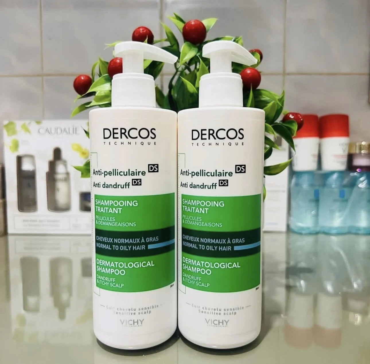 

Очищающий шампунь против перхоти, глубоко очищающий, питательный, VICHY Dercos, техника, селеновый сердечник, средство против пилловода, уход за волосами