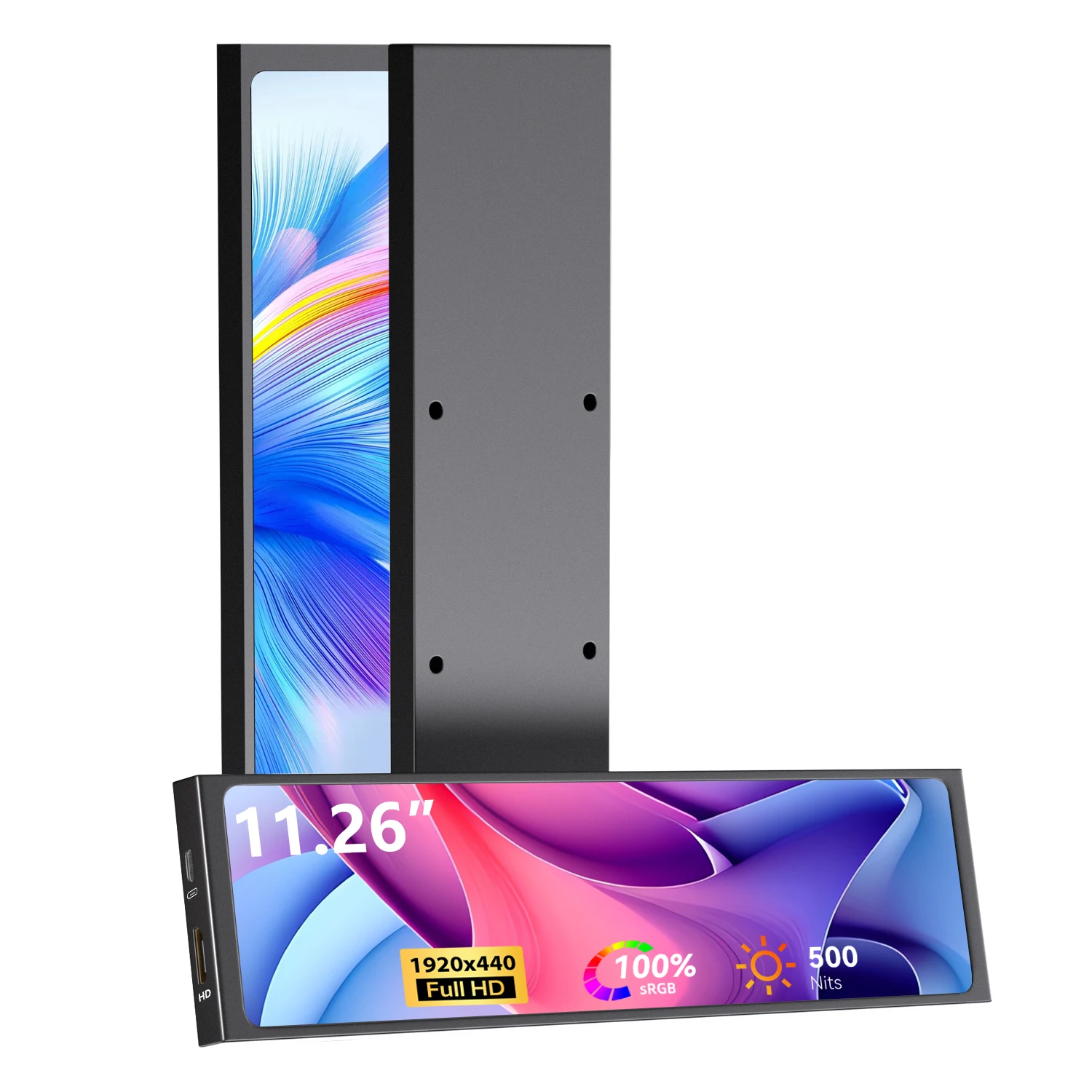 1126-inch-1920×440-fhd-ips-mini-wide-monitor-for-pc-case-hdmi-type-c-equipped-it-enables-aida64-real-time-cpu-and-gpu