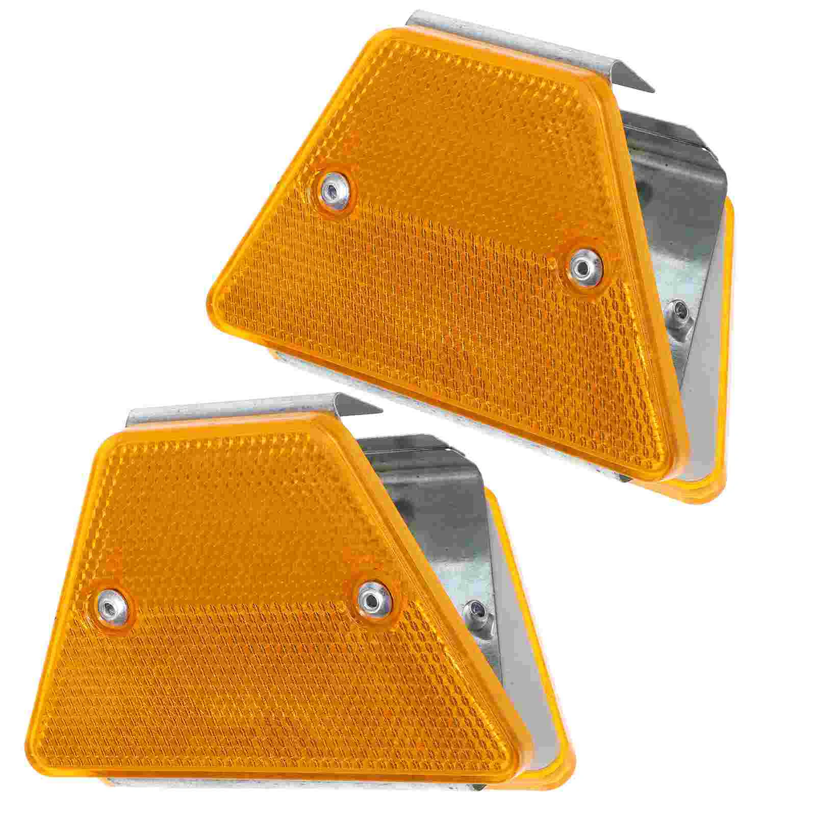 2’s Adet Delineator Delineators for Road Reflectors Kaldırım İşaretleyicileri Driveway Giriş Reflektif Korkuluk Çift Stand