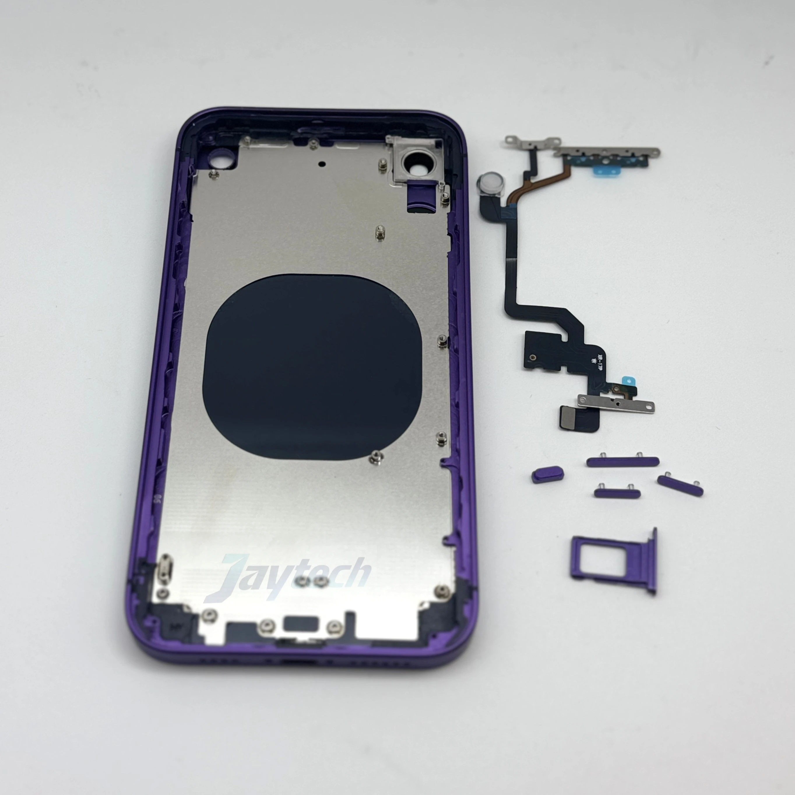 DIY Modified Back Glass Mid Frame Housing for iPhone XR Convert to