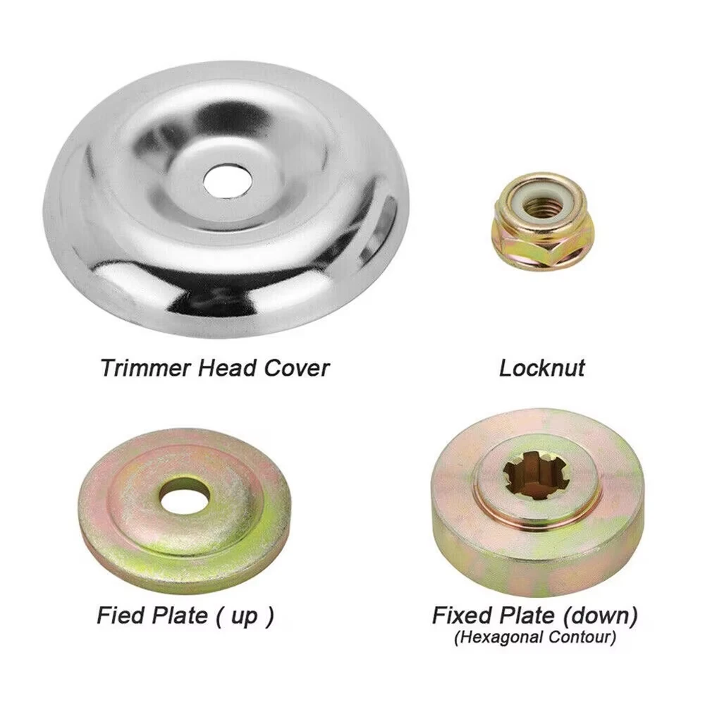 CMCP Lawn Mower Grass Trimmer Head Adapter Nut Fixing Kit Lawnmower Blade for Garden Tools Parts