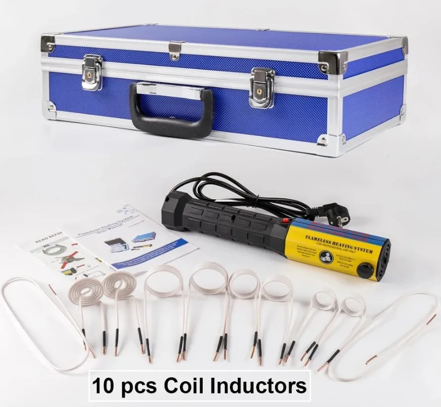 Portable Magnetic Induction Heater Kit | Automotive Flameless Miniature Induction Heater