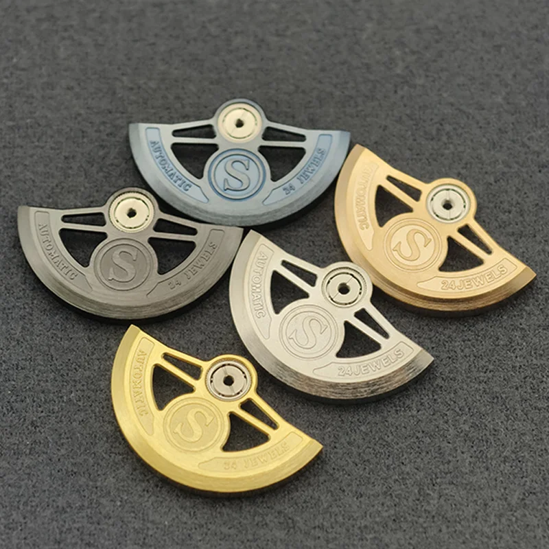 Mod NH35 Automatic Hammer Rotor Fits NH34 NH35 NH36 NH38 NH70 4R 6R 7S26 Movement Pendulum Men Mechanical Watch Parts Refit