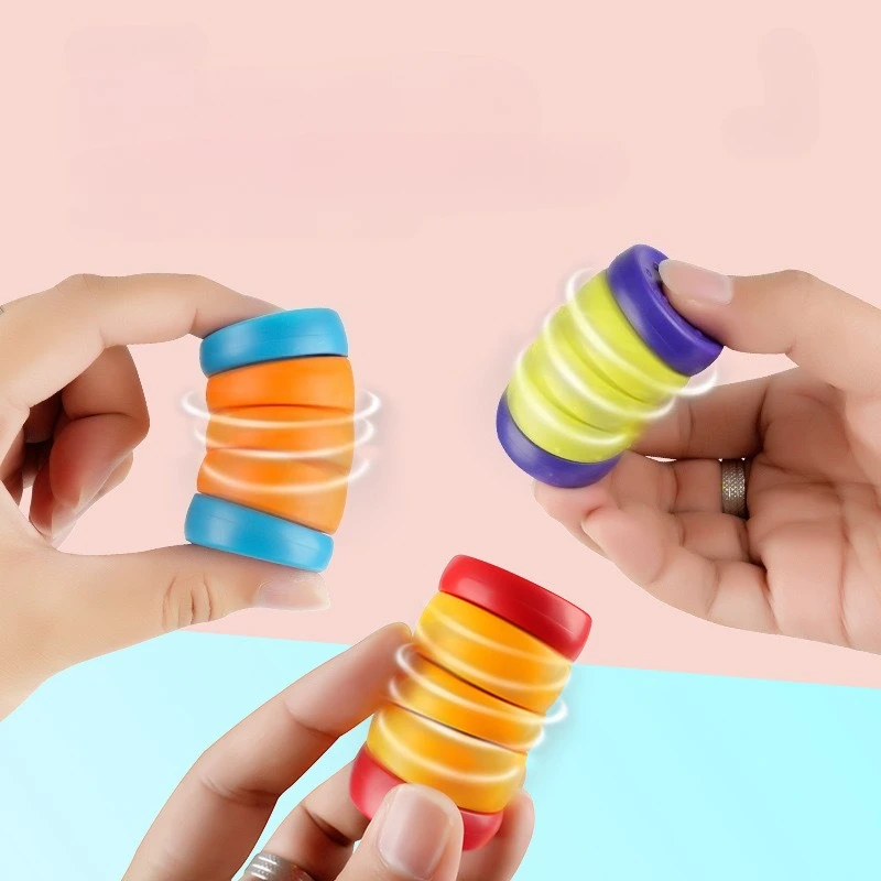 Nuovo Fidget Cube EDC Spinner a mano Cubo creativo antistress Giocattoli Fidget per adulti Giocattoli sensoriali di decompressione per ufficio