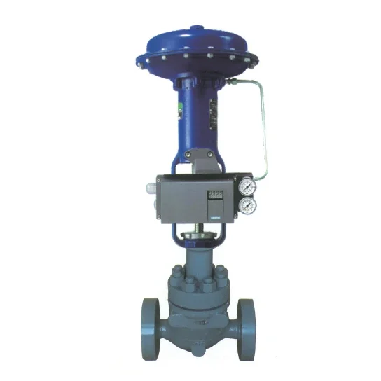 Pneumatic Carbon Steel 2in 300LB Globe Type Flanged 4 20ma DN50 Control Valve with EP Smart Valve Positioner