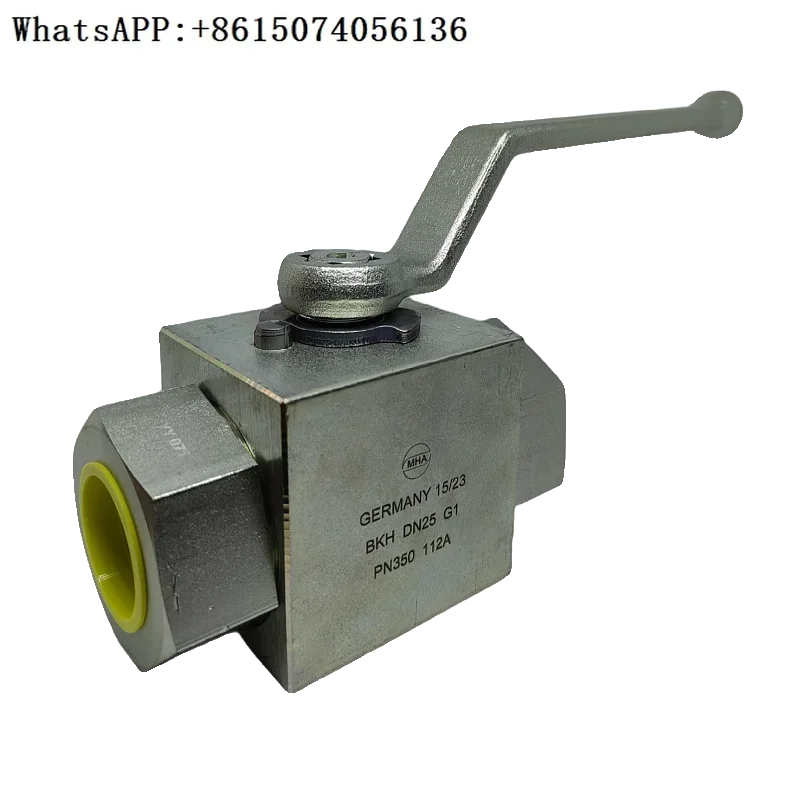 Germany M-HA manual high-pressure ball valve BKH DN6 G1/4 PN500 1128 112A 1928 carbon steel valve