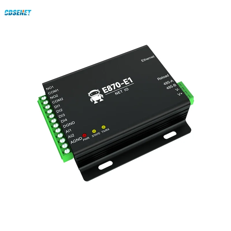 Imagem -02 - Ethernet Edge Acquisition Gateway io Controller Controle Remoto Modbus Rs485 4di 2do 2ai Cdsenet E870-e1 Tcp Rtu Mqtt Pdf