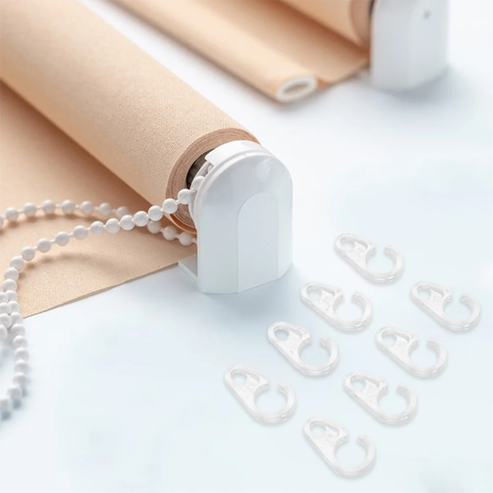 

30Pcs Clear Plastic Shower Rings Flexible Compatibility Material Enhanced Stability for Various Curtains