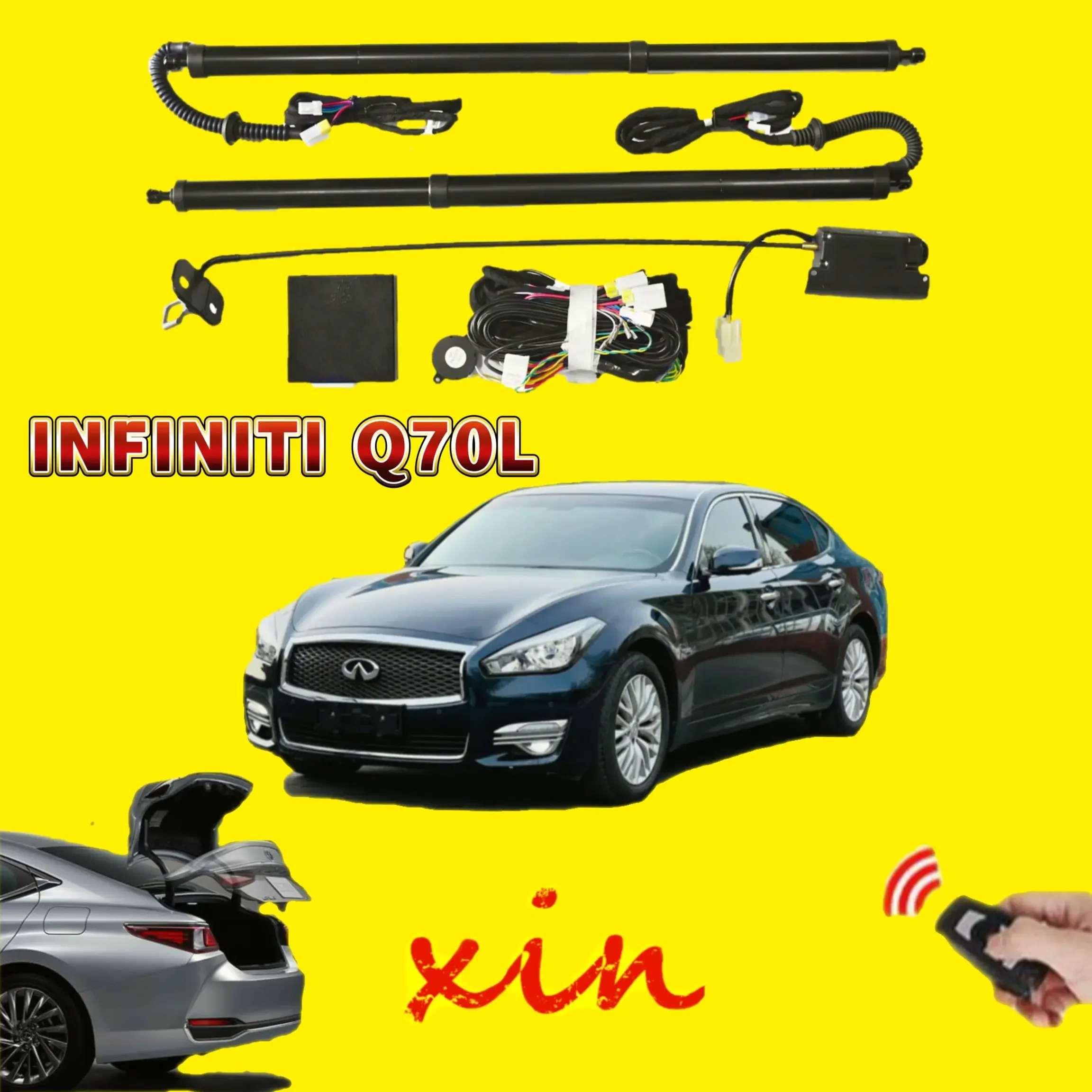 

For INFINITI Q70L electric tailgate automatic control of the trunk drive opening car lift rear door power kit