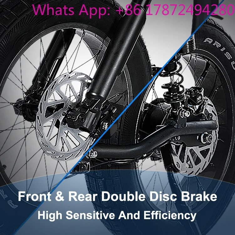 

20 inch fat tire road city eBike aluminum alloy adult Off-road bicycle bike 1500W 48V 31.5ah lithium battery