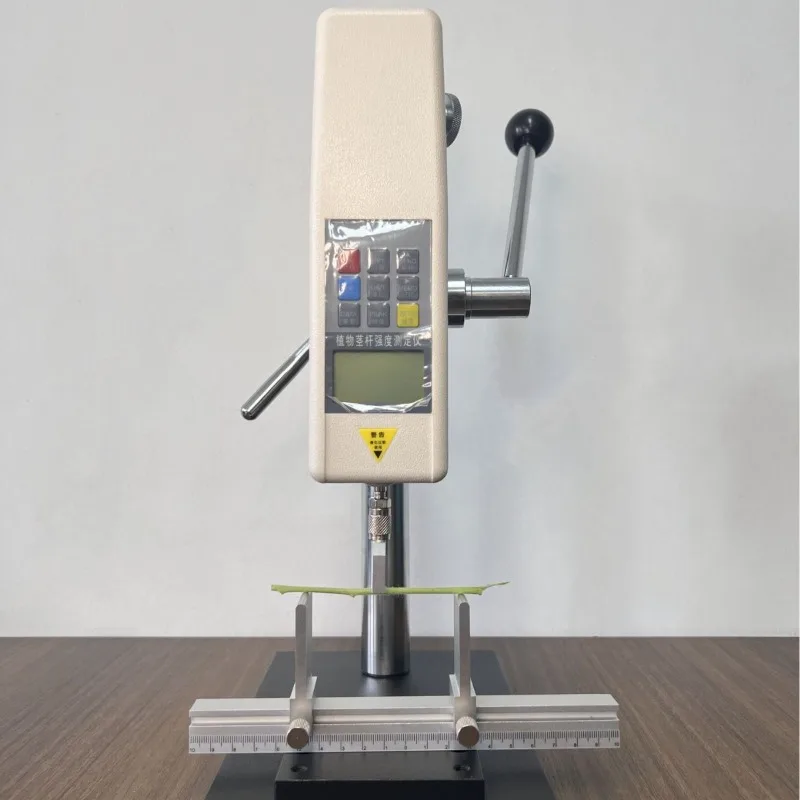 Maize sorghum stalk resistance to lodging and bending tester tobacco crop stalk strength tester