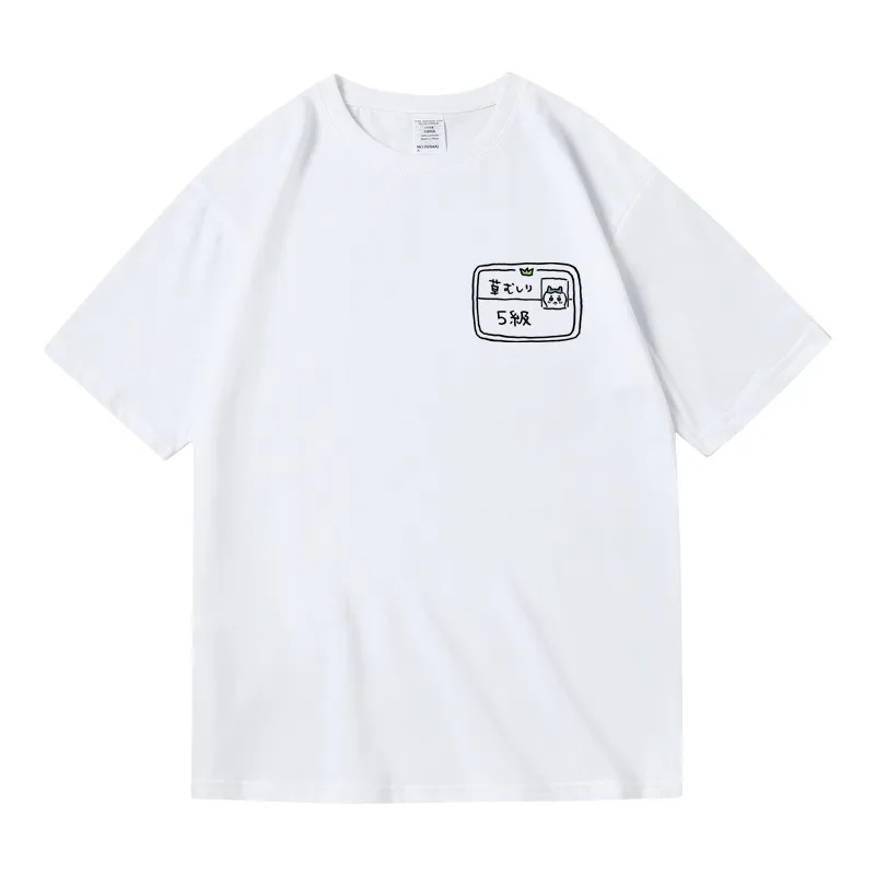 Chiikawa Cute Ins‑Style Cartoon Graphic T‑Shirt,  O‑Neck Fresh Japanese‑Style Casual Summer Short‑Sleeve Streetwear Daily Top