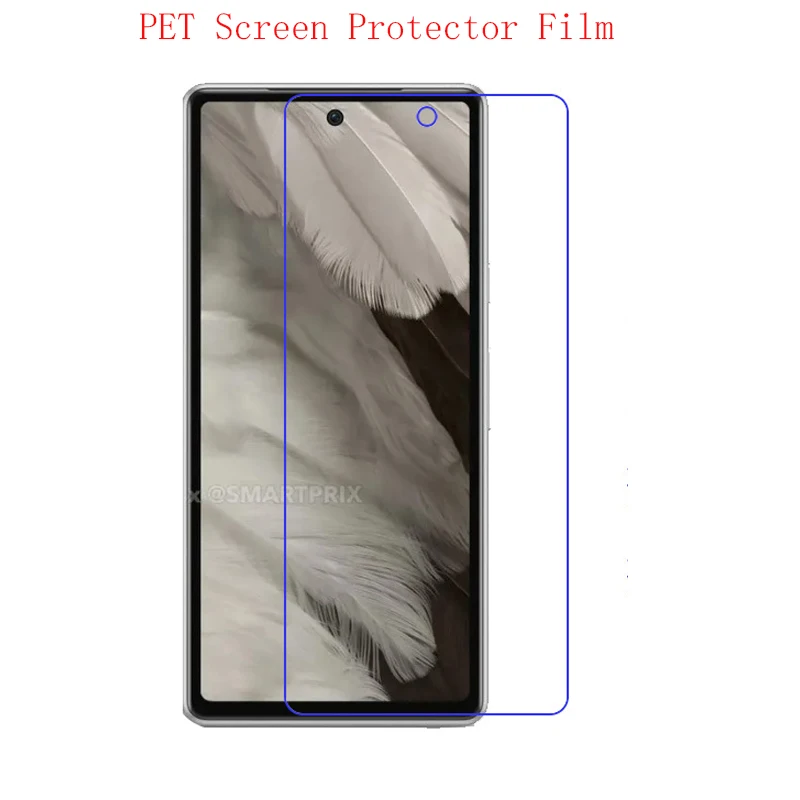 Soft Plastic Matte/Anti-Glare Clear HD PET Screen Protector Protective Guard Film For Google Google Pixel 7A 10PCS